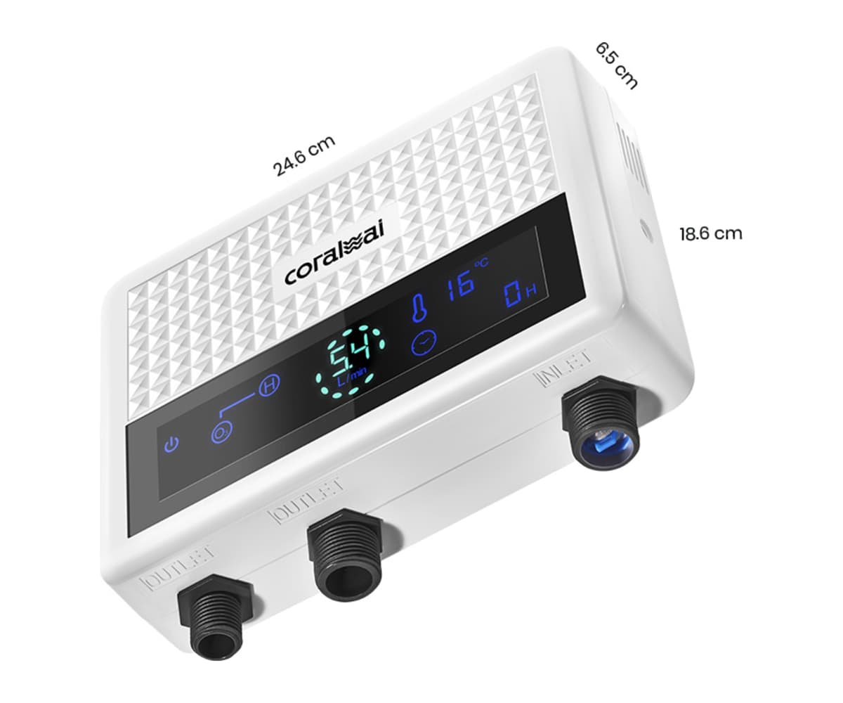 Oko Ozean Tech amb mides de 24,6 per 18,6 per 6,5 centímetres