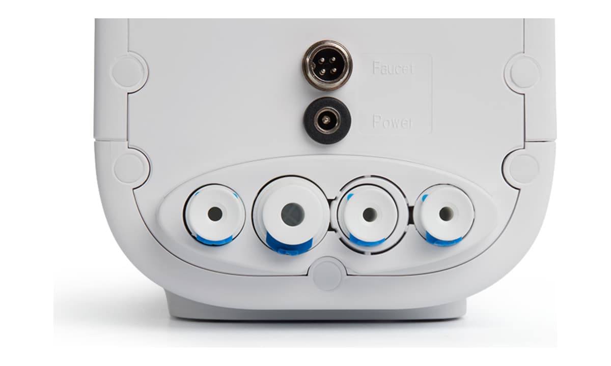 Detall de les connexions i sistemes de seguretat de PURE K25 Plus
